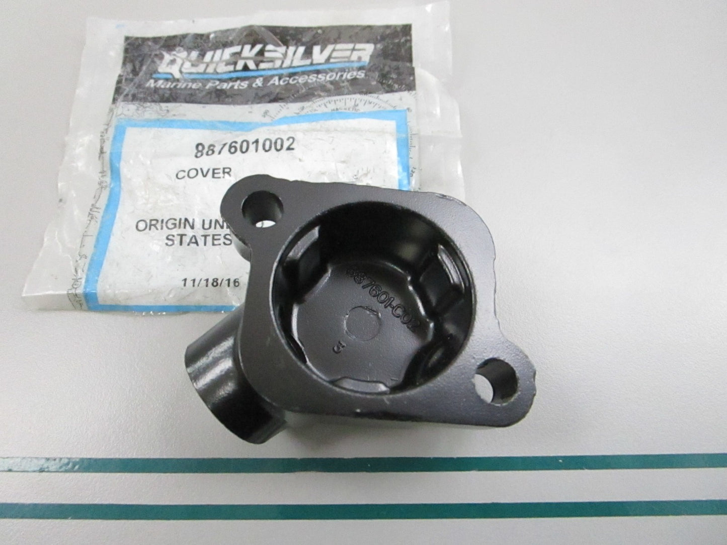 NEW OEM 887601002 Mercury Quicksilver Thermostat Cover 0810