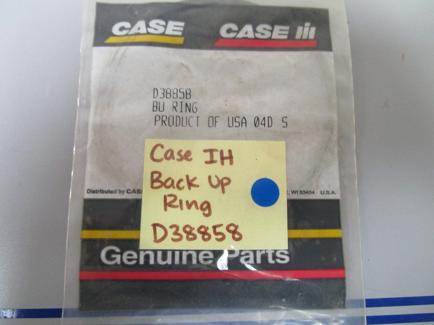 *NEW OEM* 0810 Case IH Back Up Ring D38858