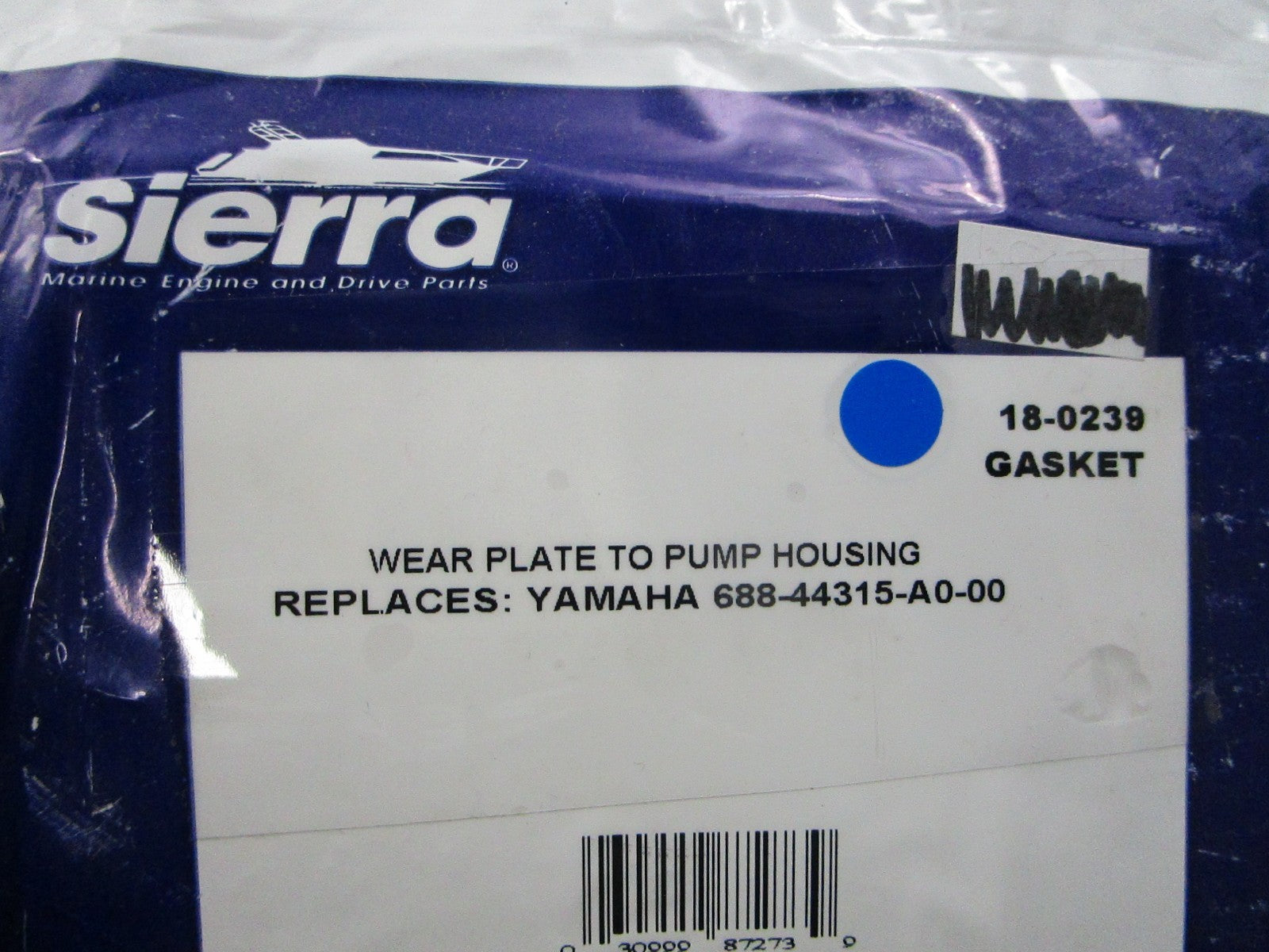 *NEW* 0810 Sierra Gasket 18-0239 Replaces: Yamaha 688-44315-A0-00