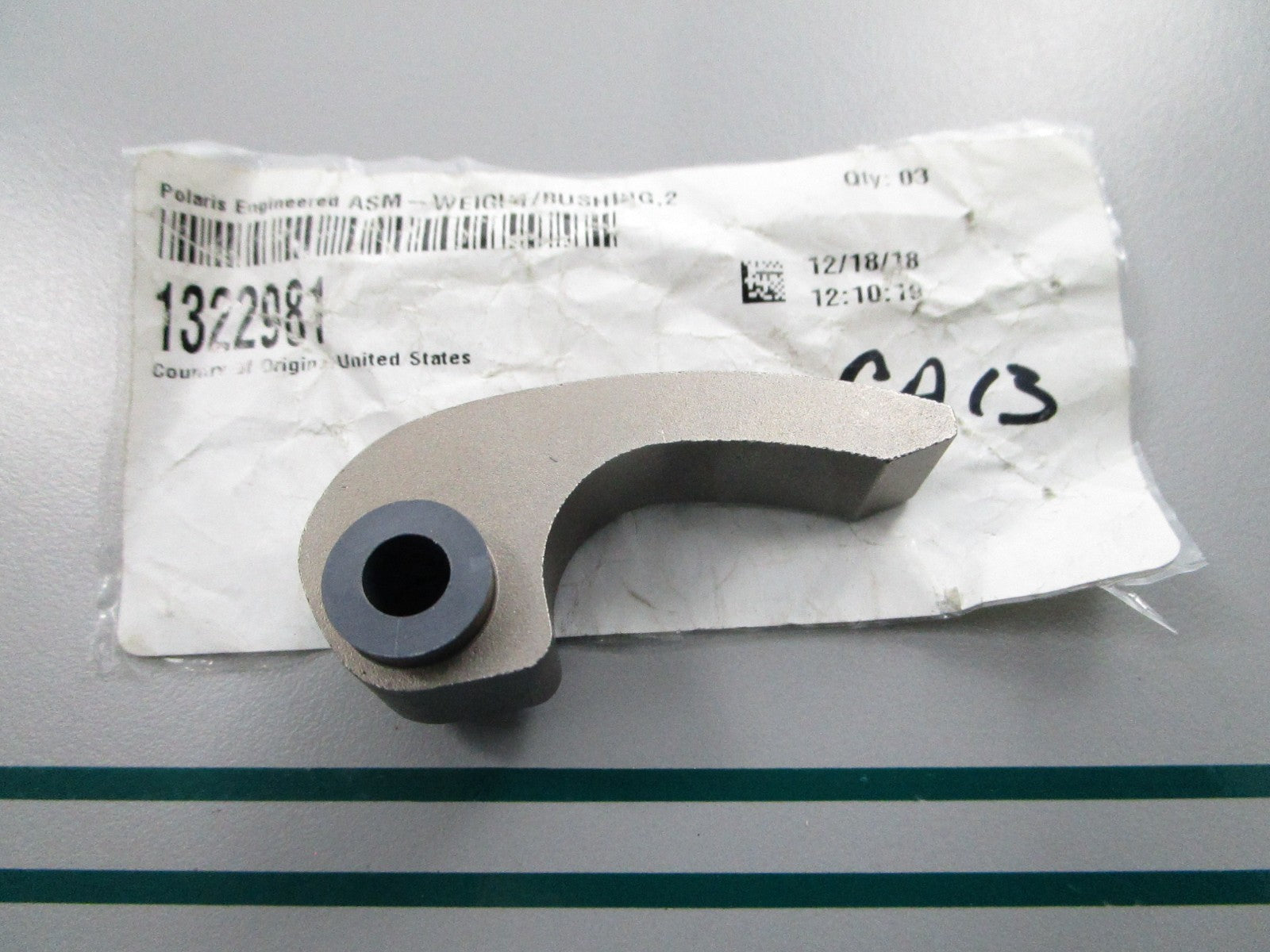 NEW OEM 1322981 Polaris 26-59 Clutch Weight 0810