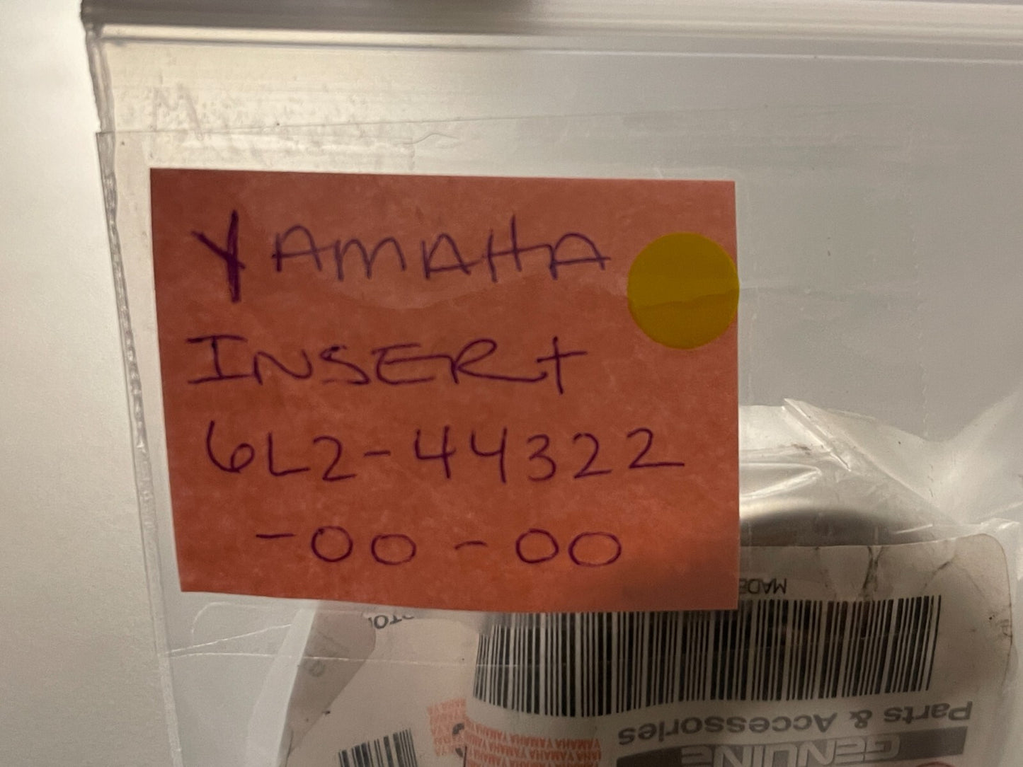 *NEW OEM* 0750 Yamaha INSERT 6L2-44322-00-00