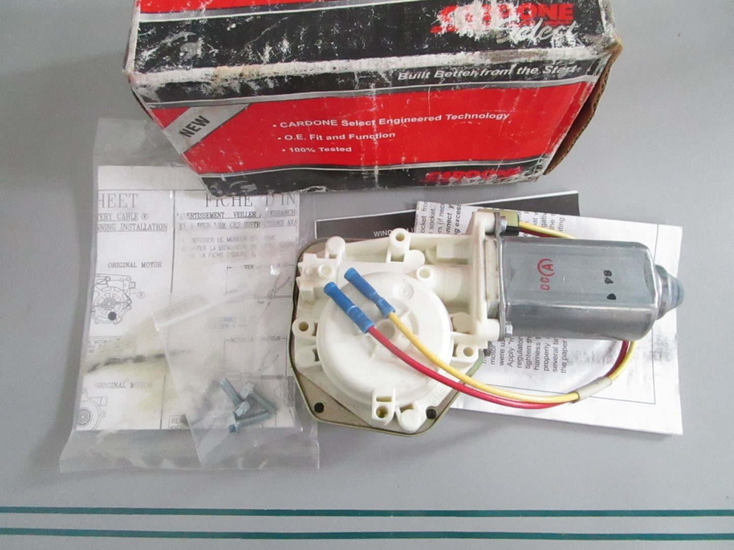 NEW 82-350 Cardone Power Window Motor 0820