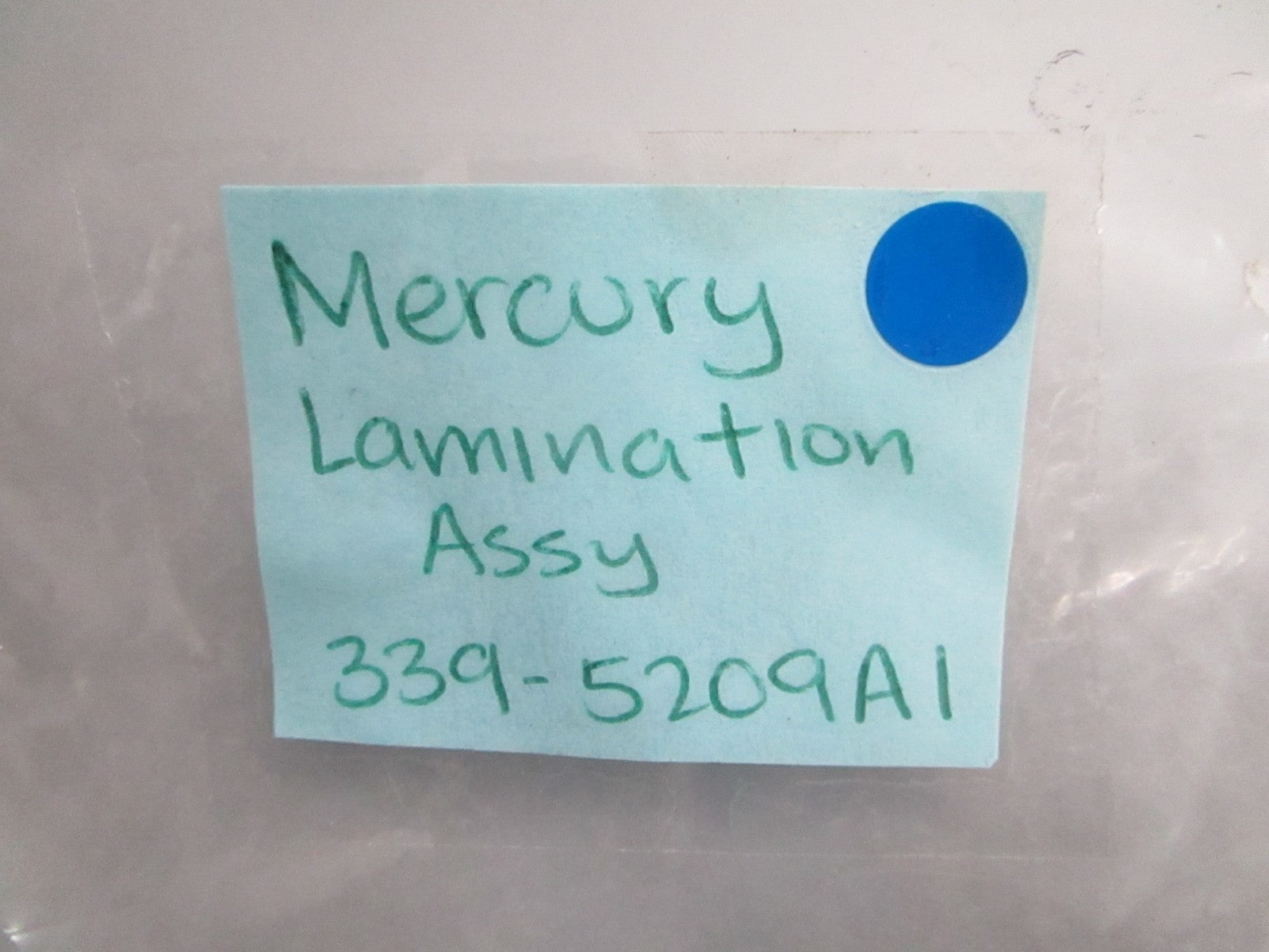 *NEW OEM* 0820 Mercury Quicksilver Lamination Assy 339-5209A1