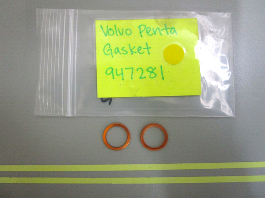 *NEW OEM* (LOT OF 2) 0750 Volvo Penta GASKET 947281