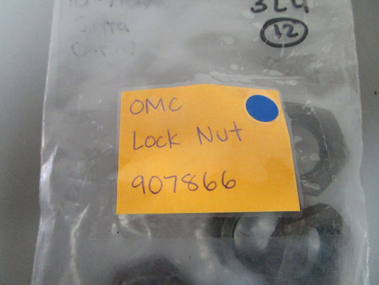*NEW OEM* (LOT OF 4) 0810 OMC Johnson Evinrude Lock Nut 907866 0907866