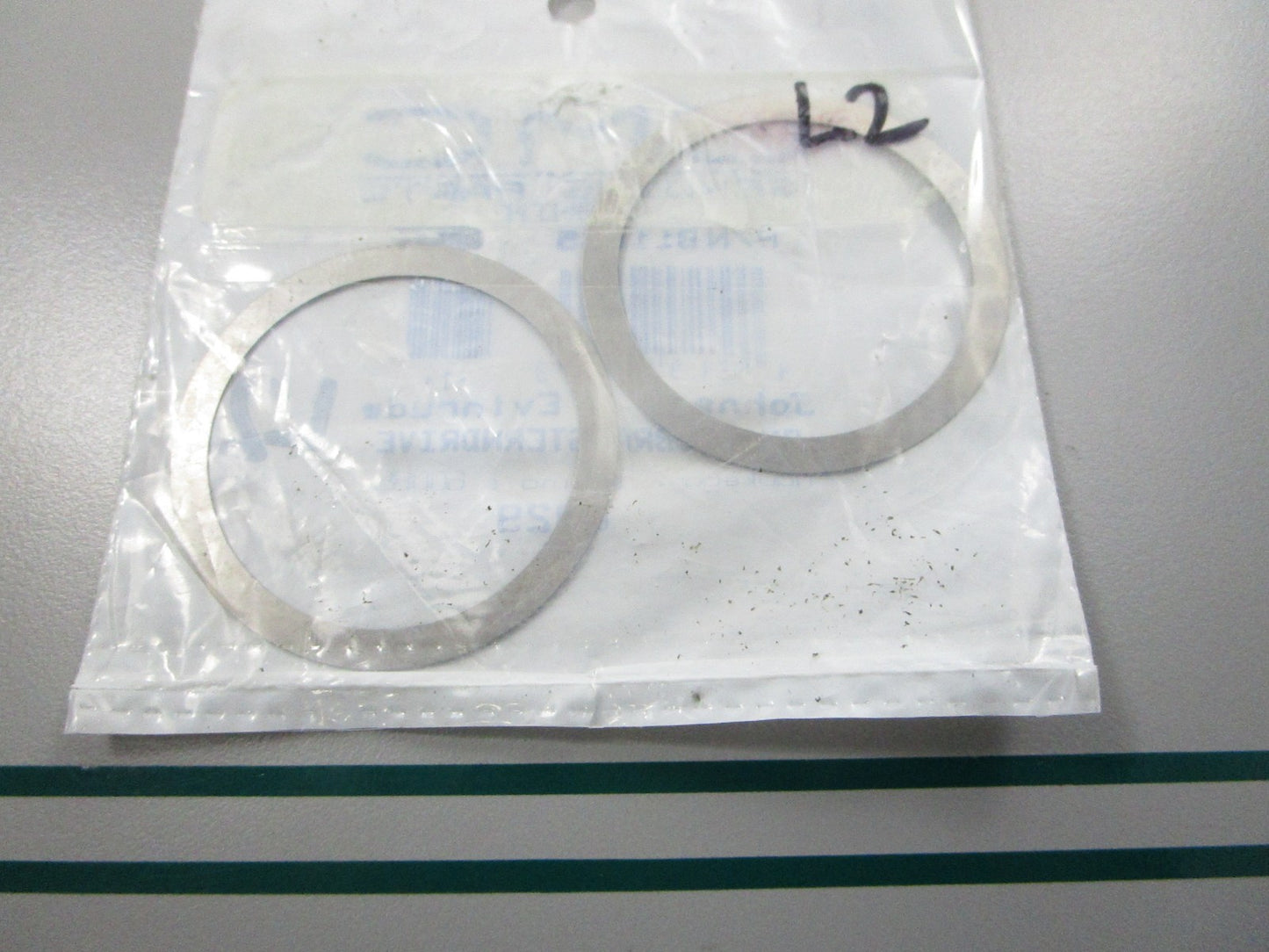 NEW OEM (LOT OF 2) 911665 0911665 OMC Johnson Evinrude Shim 0810