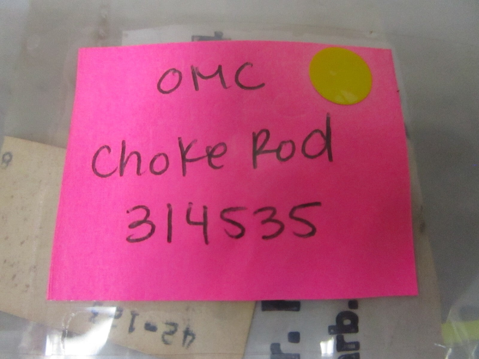 *NEW OEM* 0810 OMC Johnson Evinrude Choke Rod 314535 0314535