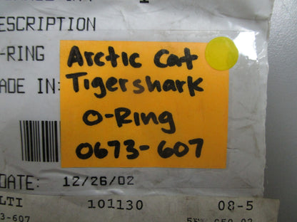 *NEW OEM* 0810 Arctic Cat Tigershark O-Ring 0673-607