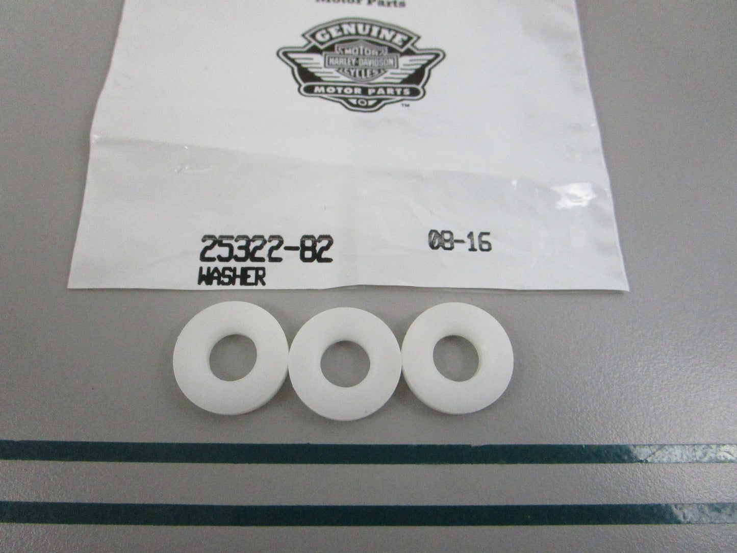 NEW OEM (LOT OF 3) 25322-82 Harley Davidson Washer 0810