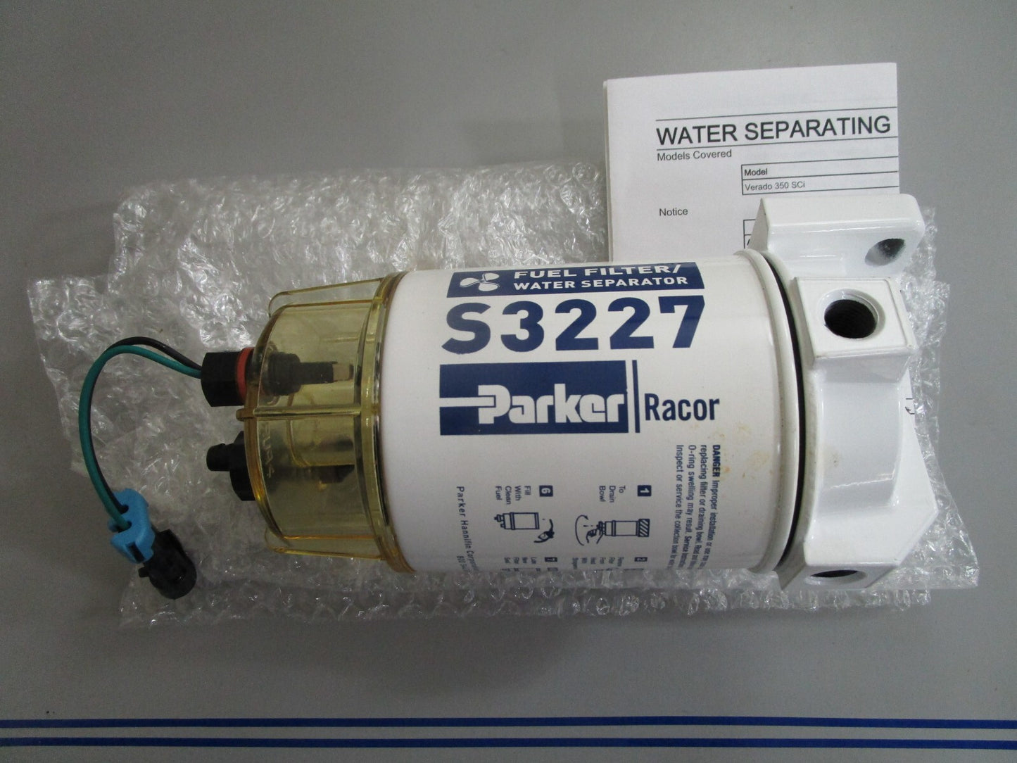 *NEW OEM* 0820 Mercury 175 200 225 250 300 Fuel & Water Separator Kit 8M0022130
