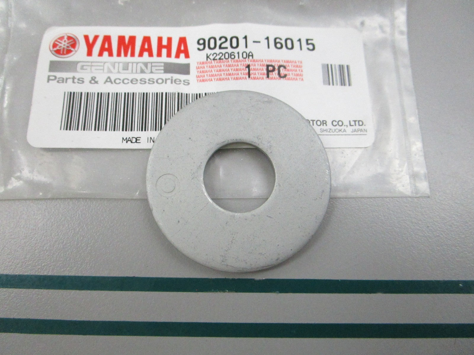 NEW OEM 90201-16015-00 Yamaha Washer 0810