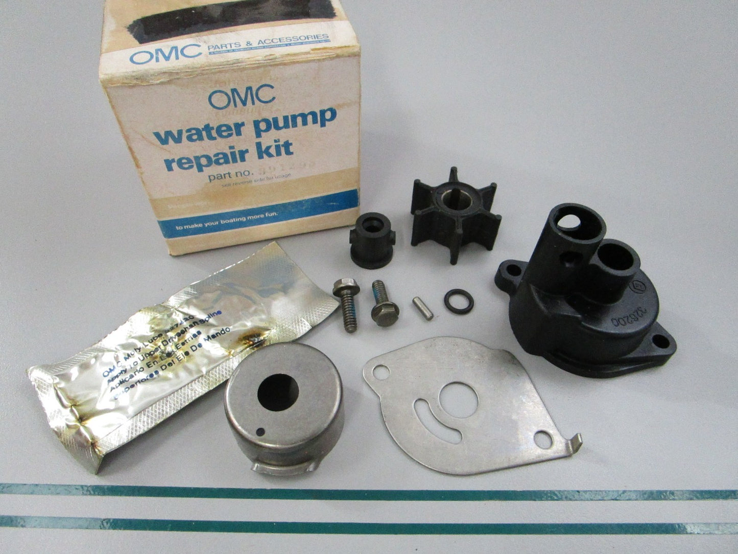 NEW OEM 391293 0391293 OMC Johnson Evinrude Water Pump Repair Kit 0810