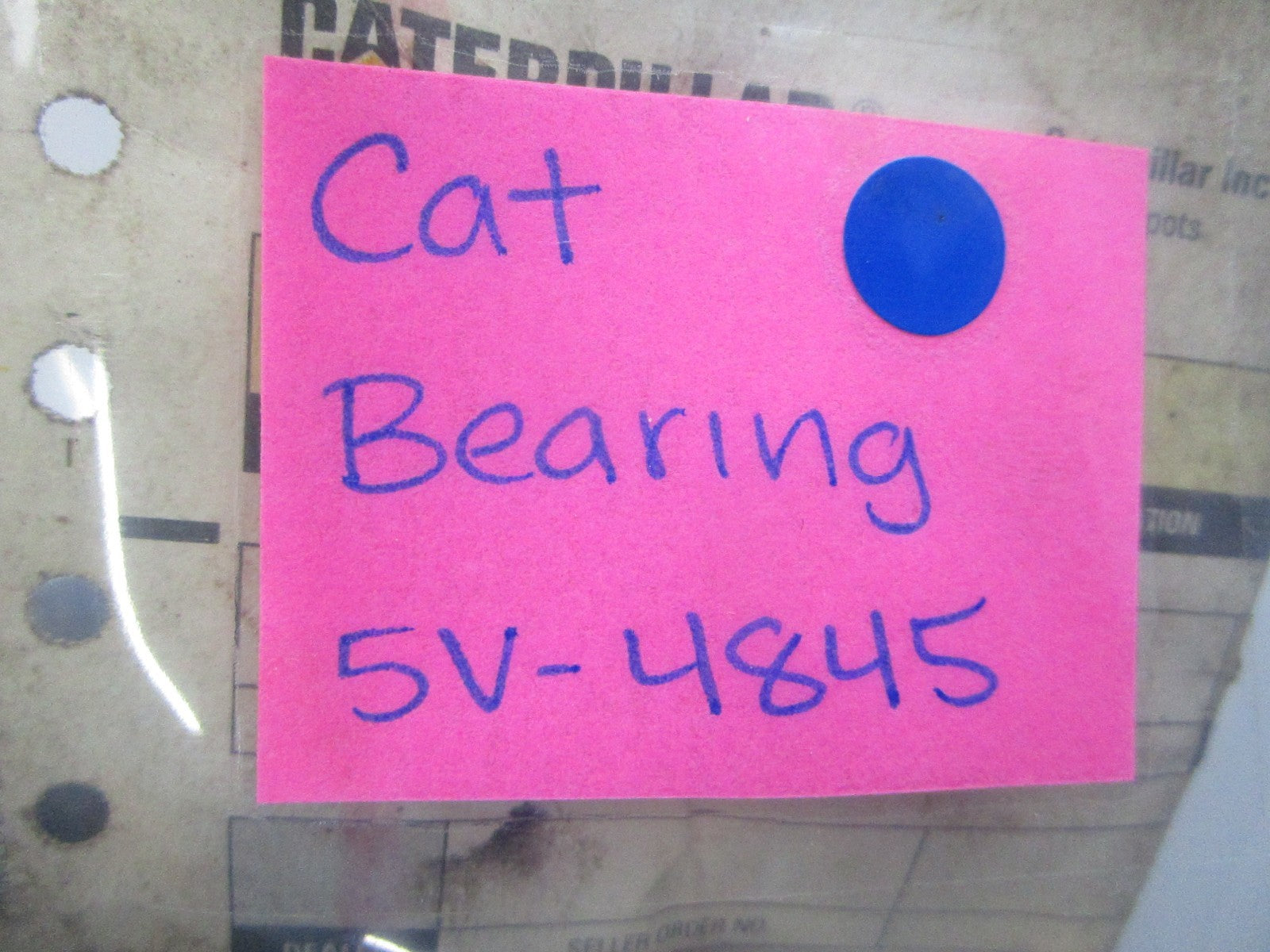 NEW OEM 5V-4845 CAT Bearing 0810