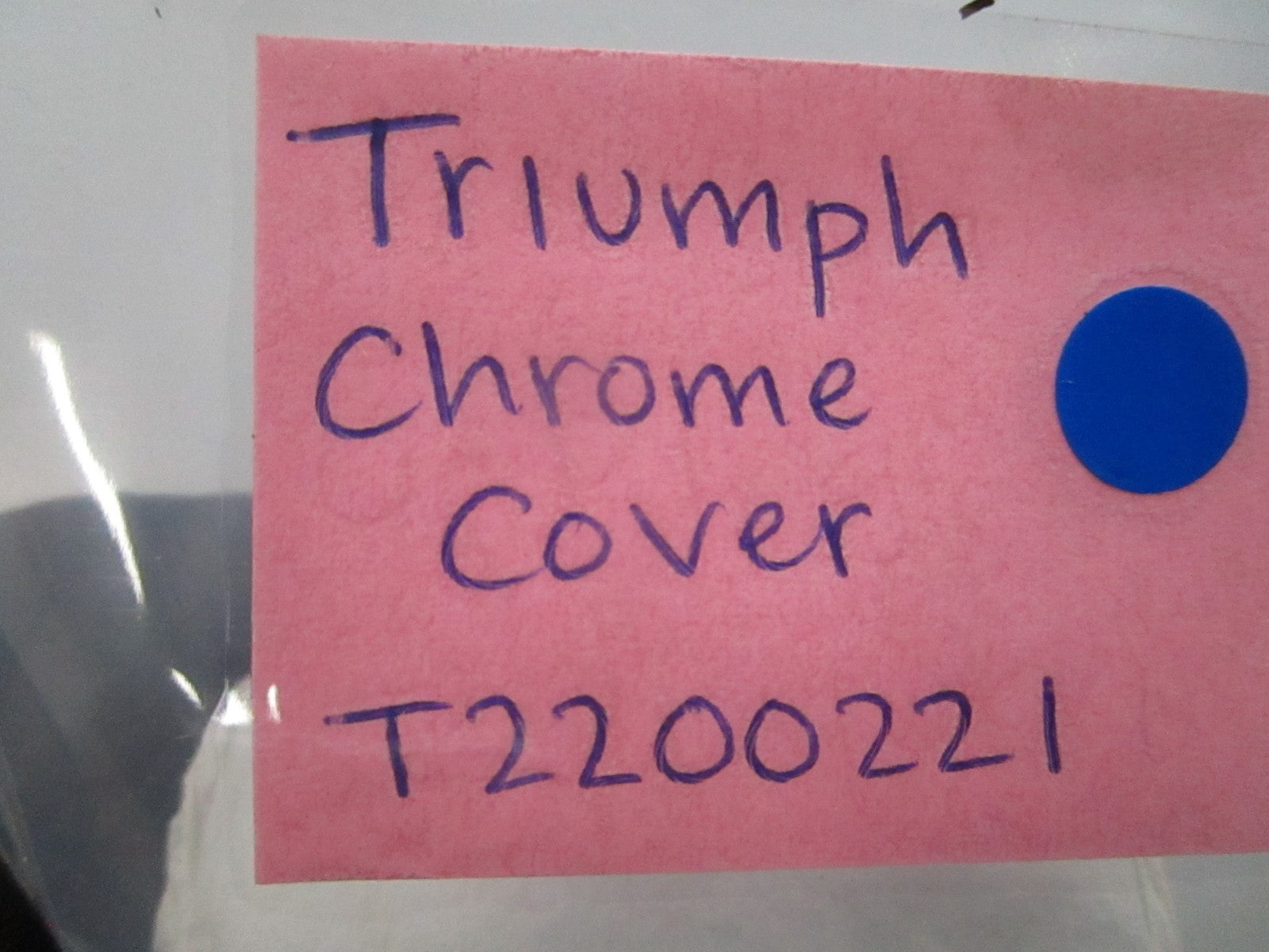 *NEW OEM* 0810 Triumph Chrome Cover T2200221