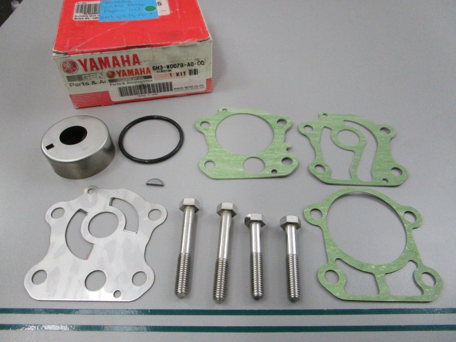 NEW OEM 6H3-W0078-A0-00 Yamaha Water Pump Repair Kit 0810