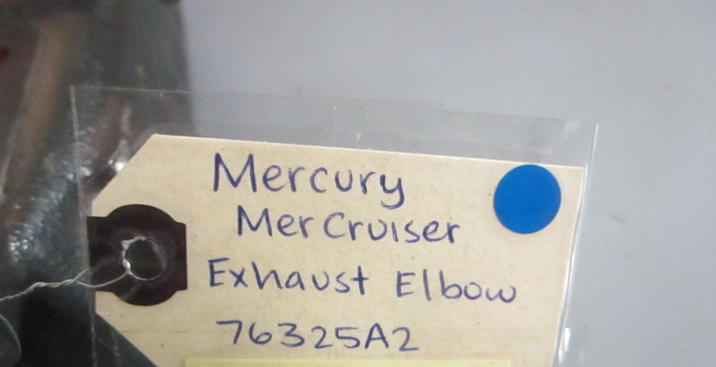 NEW OEM 76325A2 Mercury MerCruiser Exhaust Elbow 0820