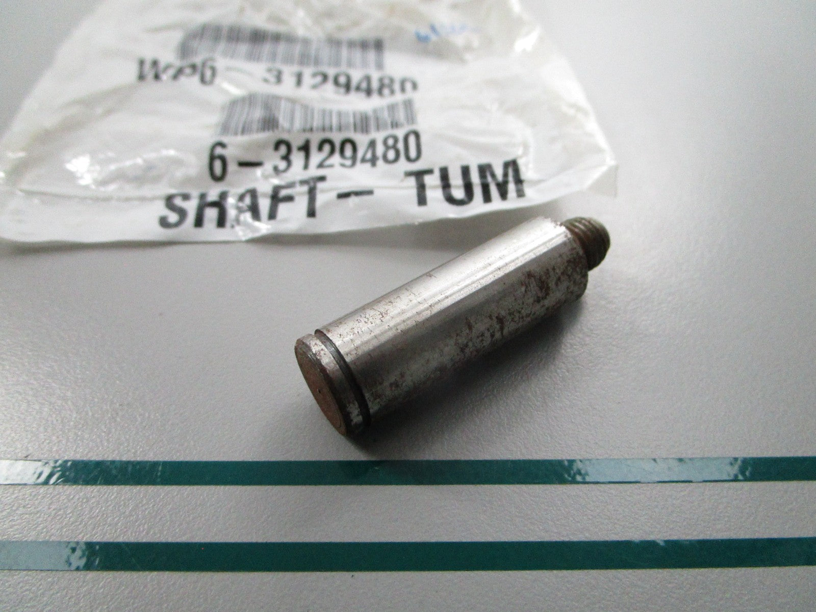 NEW OEM WP6-3129480 Whirlpool Shaft 0810