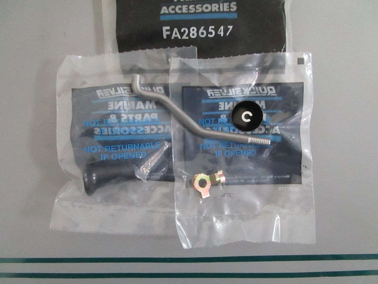 Mercury NEW OEM Choke Knob Kit FA286547 NOS Genuine Marine Outboard Part 0820