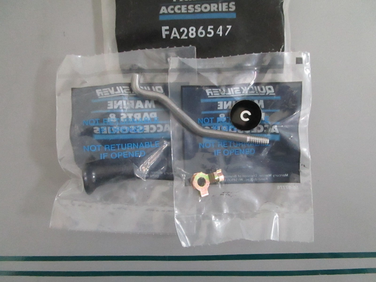 Mercury NEW OEM Choke Knob Kit FA286547 NOS Genuine Marine Outboard Part 0820