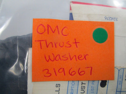 NEW OEM 319667 0319667 OMC Johnson Evinrude Thrust Washer 0810