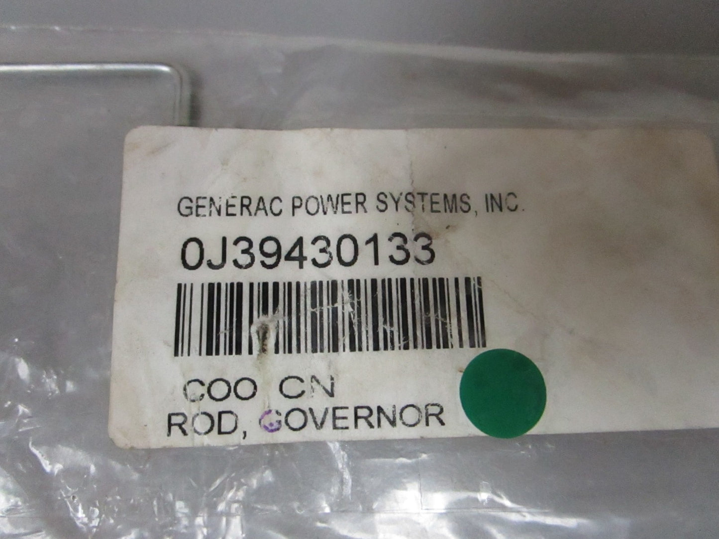 NEW OEM 0J39430133 Generac Governor Rod 0810