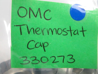 *NEW OEM* (LOT OF 2) 0810 OMC Johnson Evinrude Thermostat Cap 330273 0330273