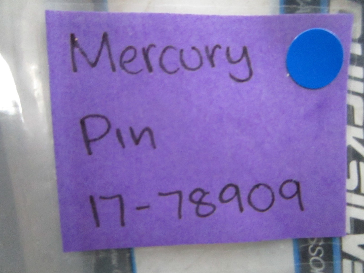 *NEW OEM* (LOT OF 2) 0840 Mercury Quicksilver Pin 17-78909