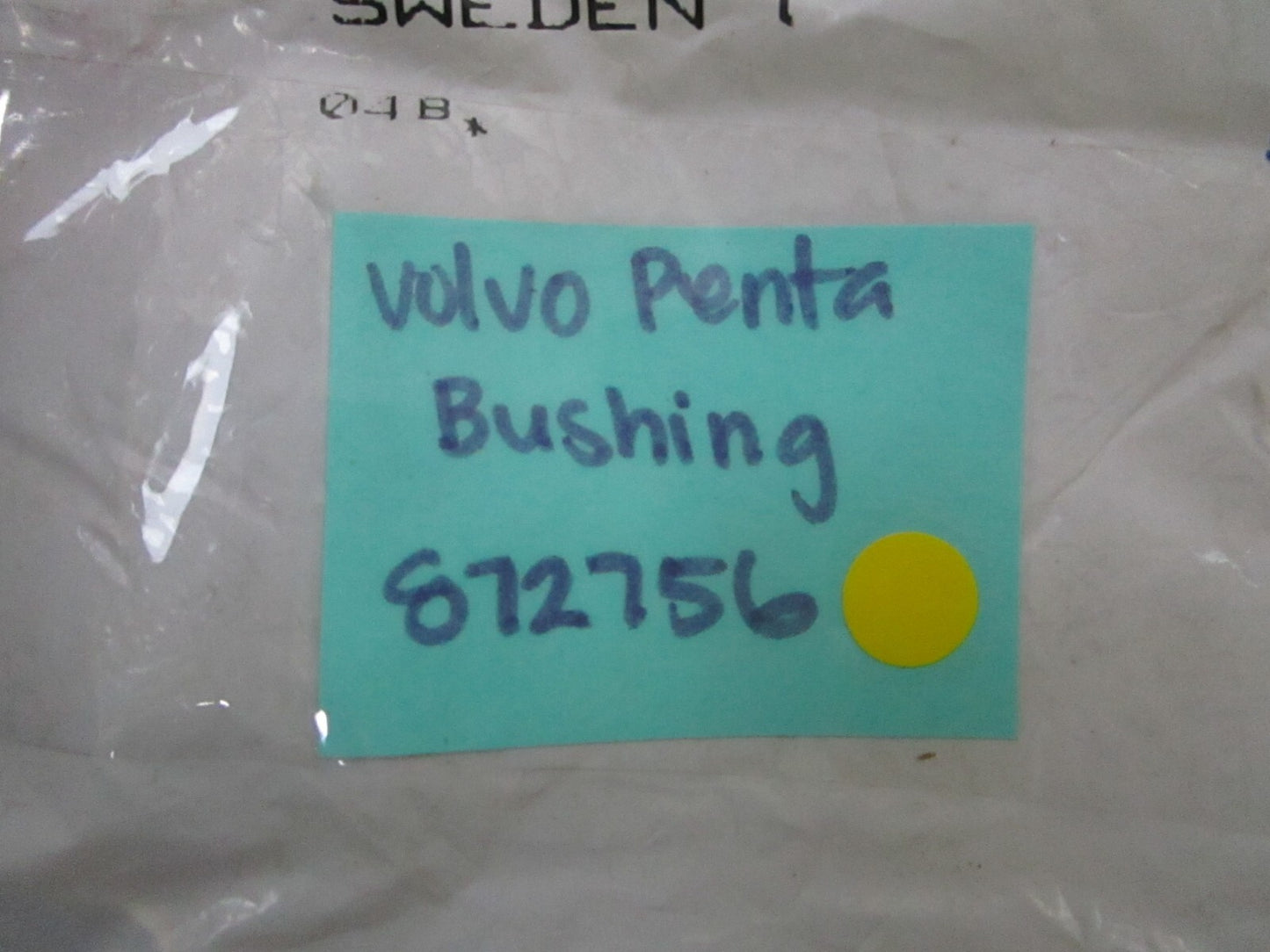 *NEW OEM* 0810 Volvo Penta Bushing 872756