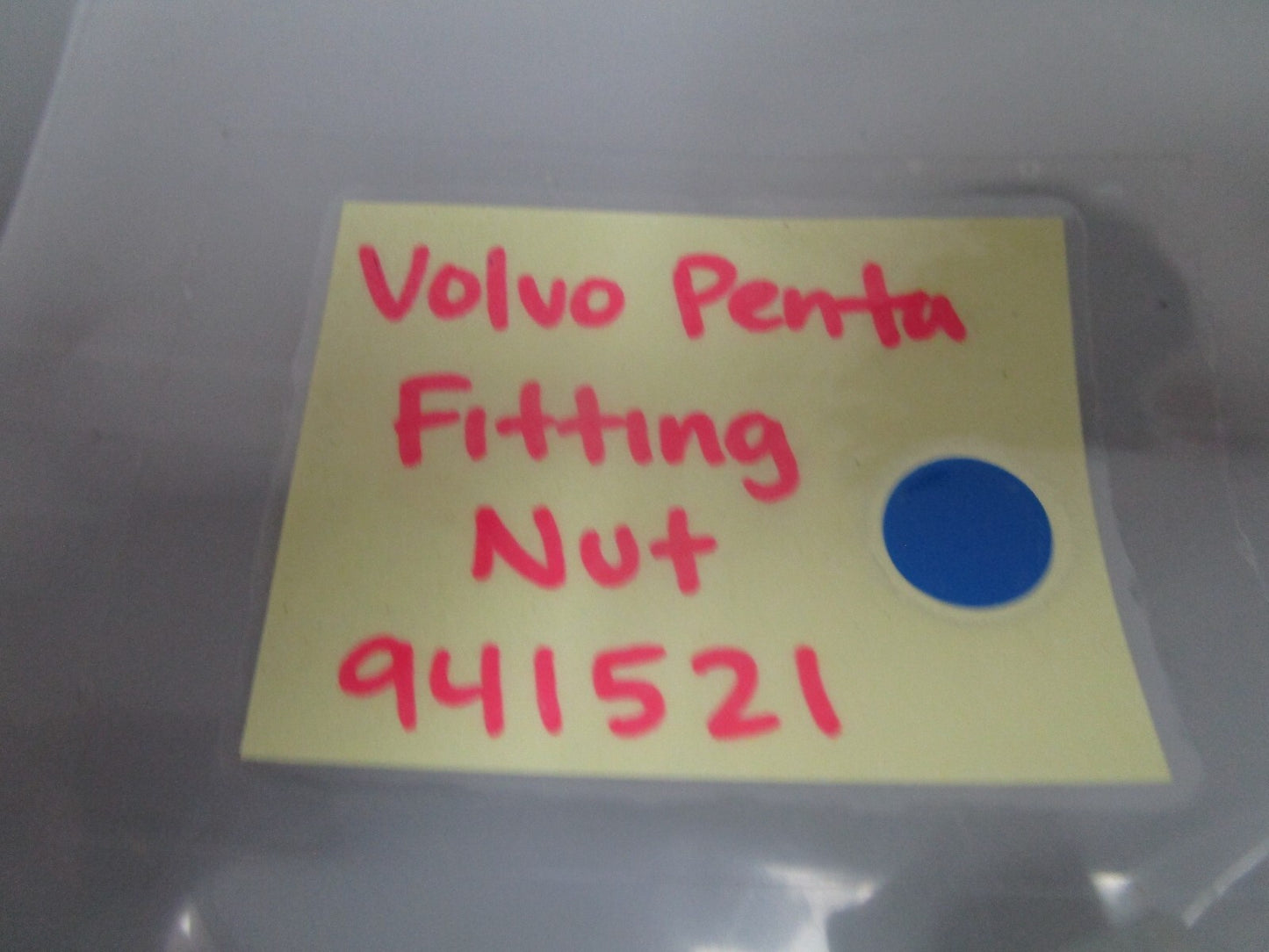 *NEW OEM* 0810 Volvo Penta Fitting Nut 941521