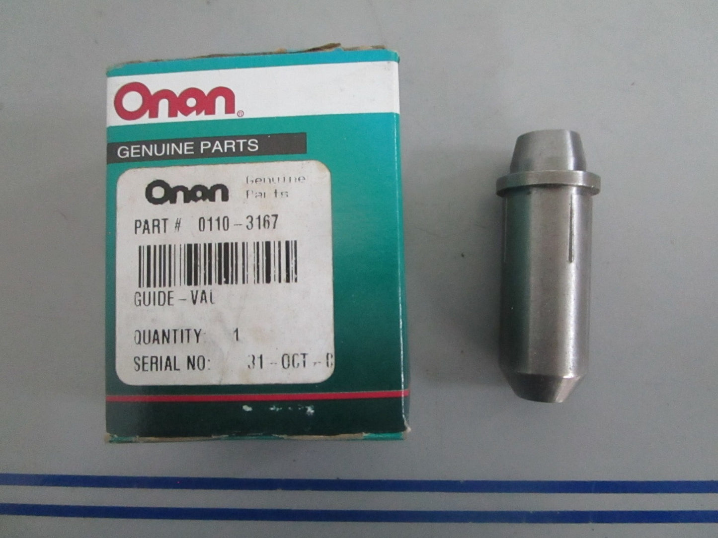 *NEW OEM* 0820 Onan Valve Guide 0110-3167