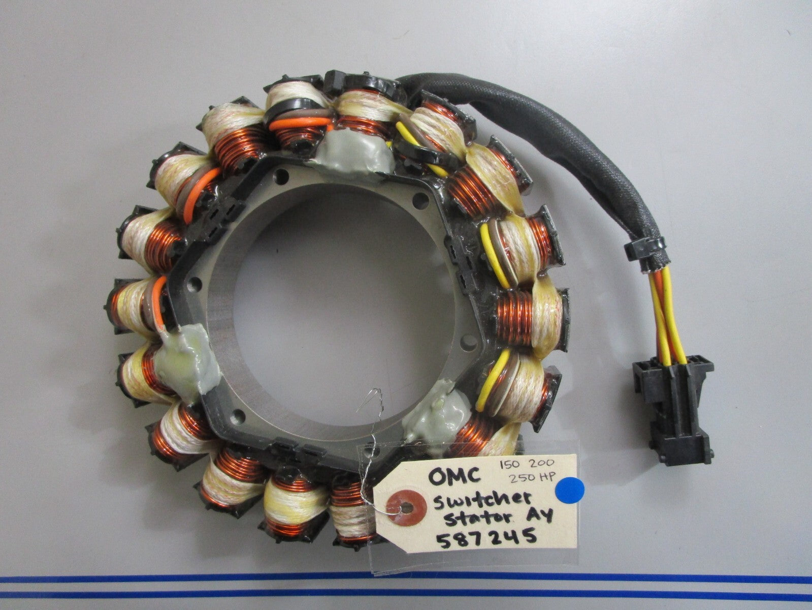 *NEW OEM* 0820 OMC Johnson Evinrude 150 200 250HP Switcher Stator 587245 0587245
