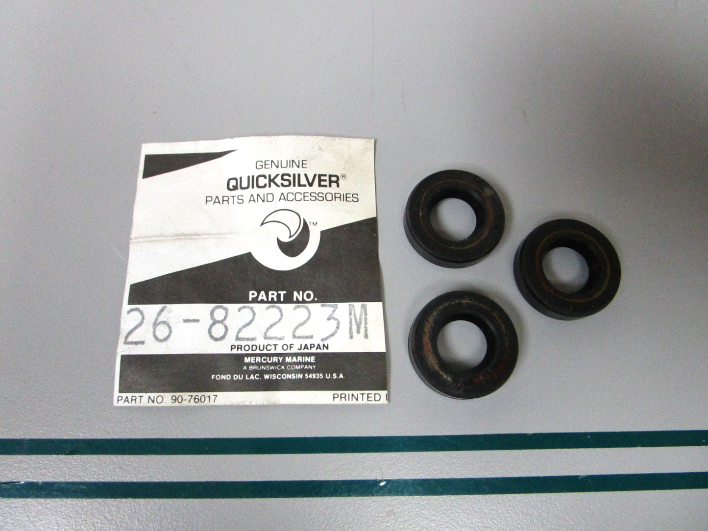 NEW OEM (LOT OF 3) 26-82223M Mercury Quicksilver Seal 0810