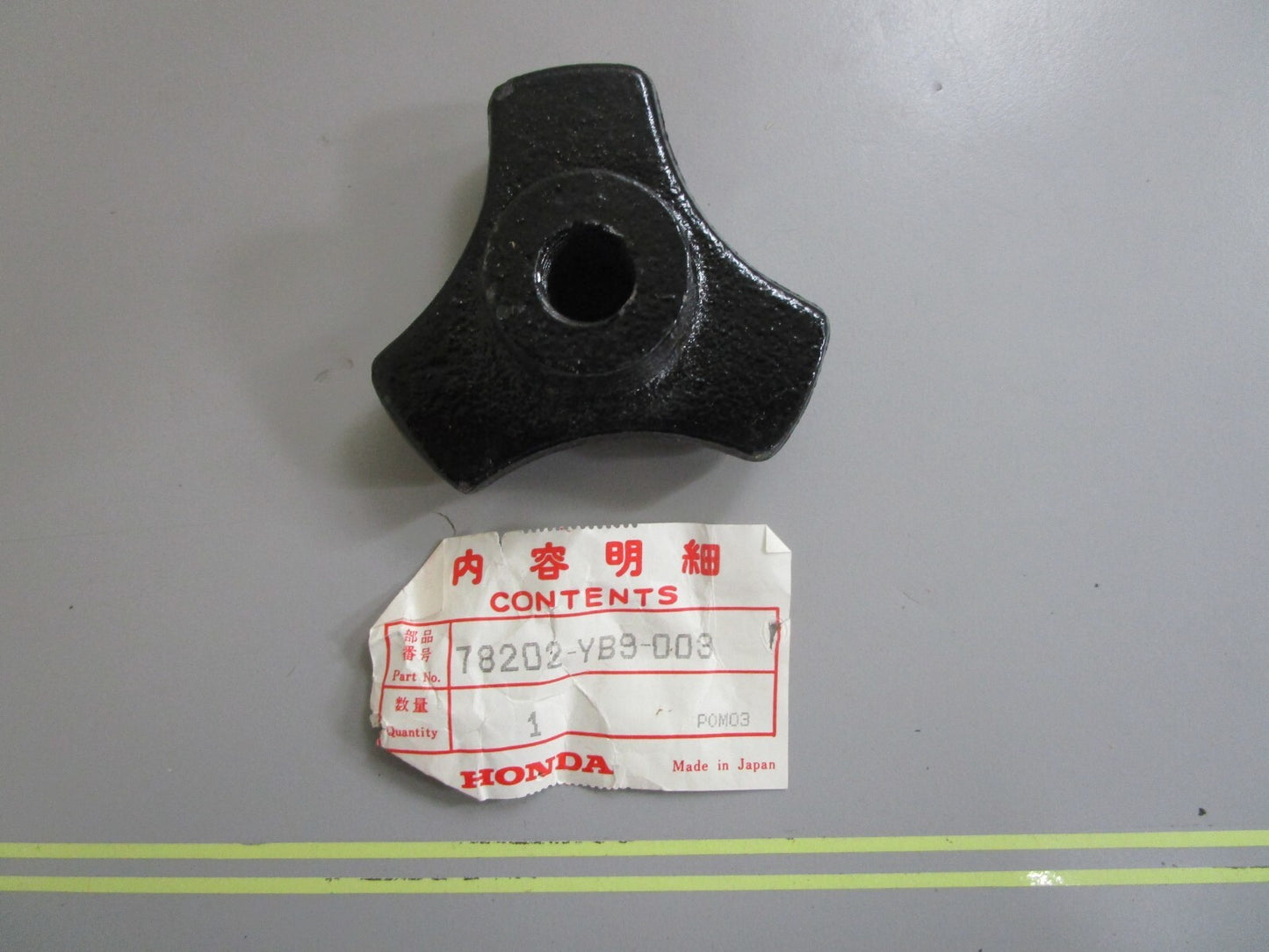 *NEW OEM* 0810 Honda Drain Knob Cover 78202-YB9-003