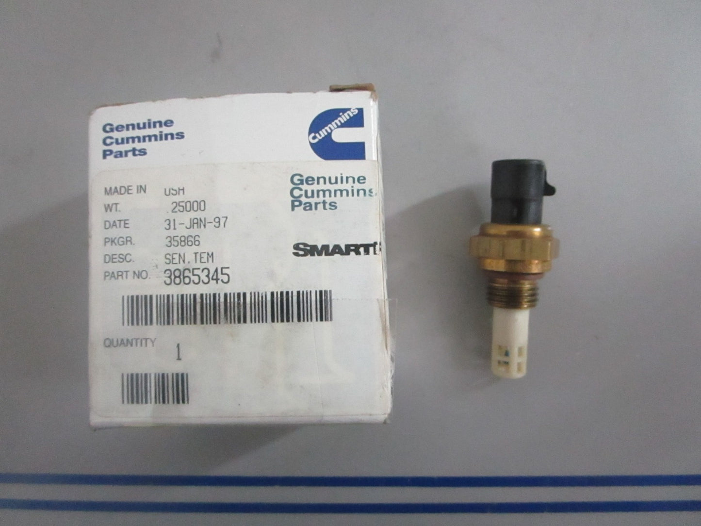*NEW OEM* 0820 Cummins Temperature Sensor 3865345
