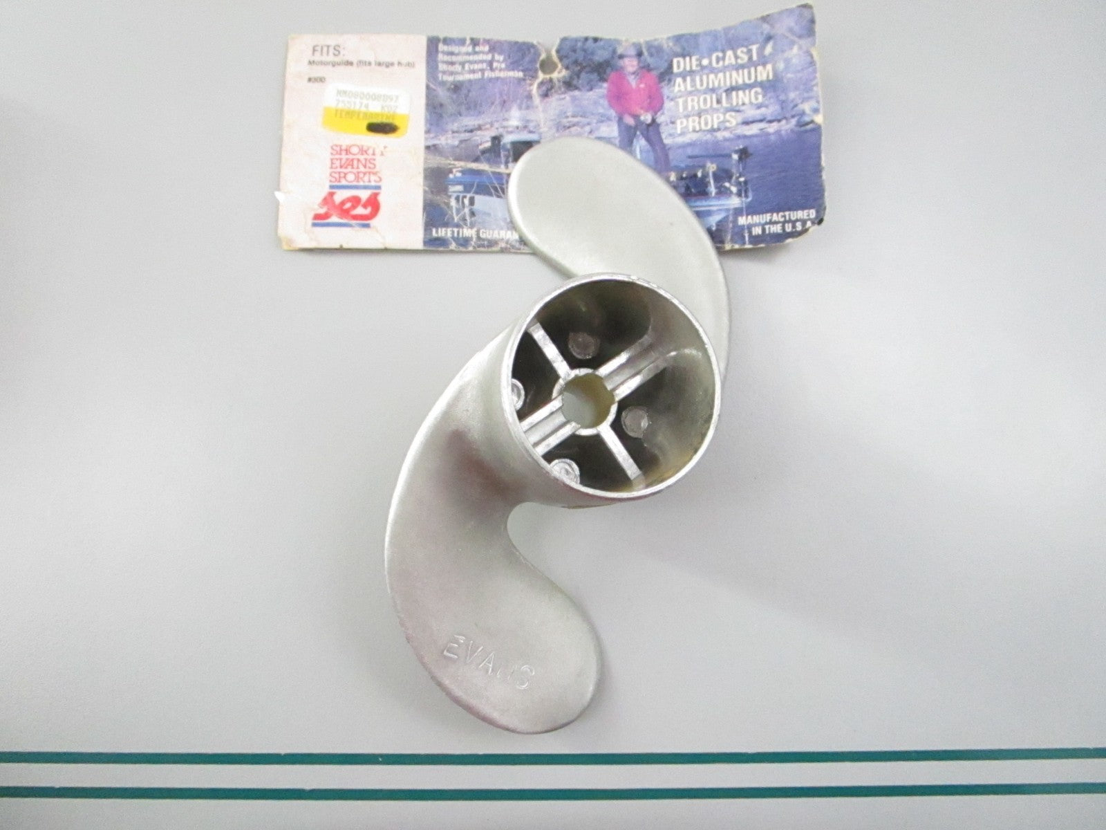 NEW 300EVA Shorty Evans 300 Aluminum Troll Prop 0810