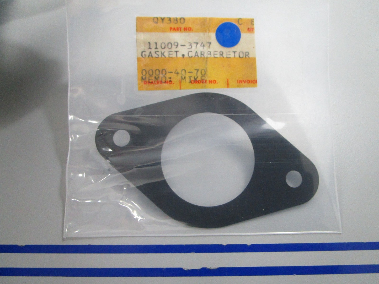 NEW OEM Kawasaki Carburetor Gasket 11009-3747 0810