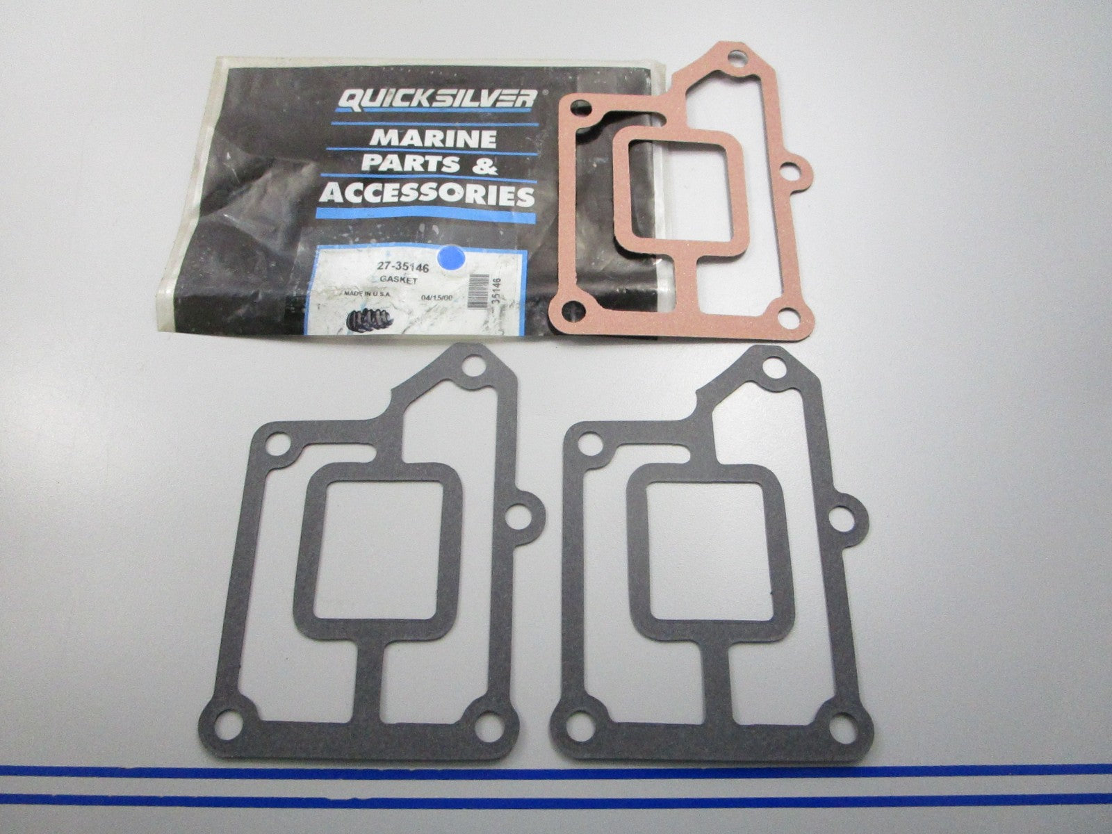 NEW OEM (LOT OF 3) 27-35146 Mercury Quicksilver Gasket 0810