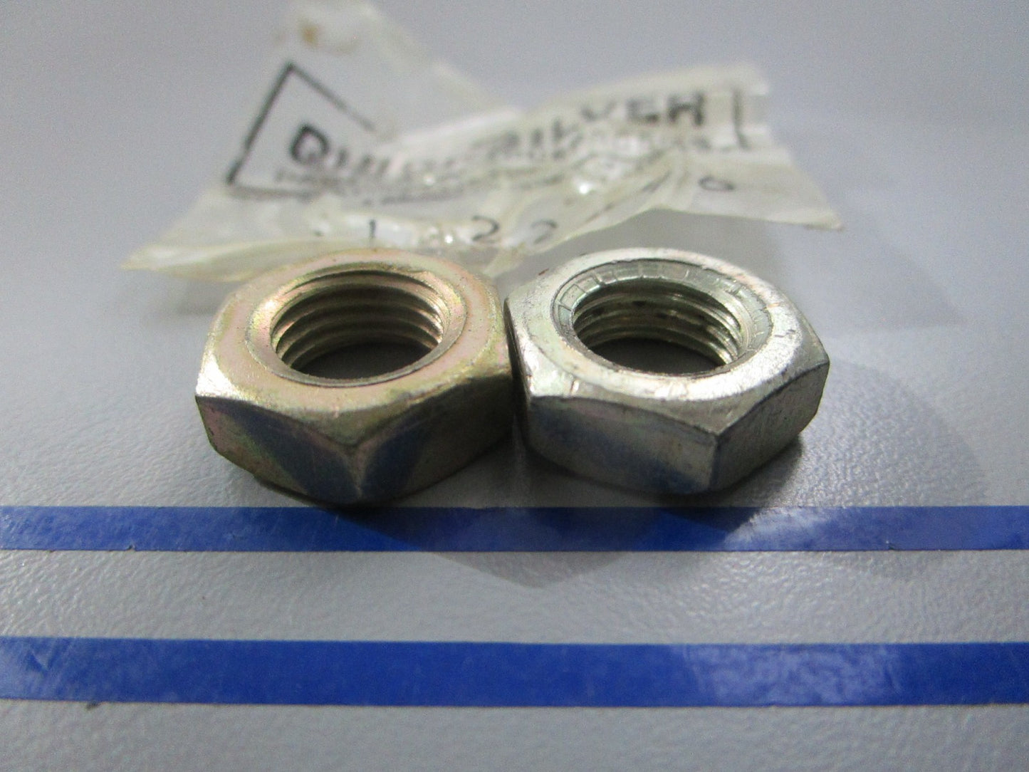 NEW OEM (LOT OF 2) 11-22496 Mercury Quicksilver Nut 0810