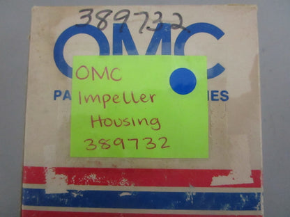 NEW OEM 389732 0389732 OMC Johnson Evinrude Impeller Housing 0820