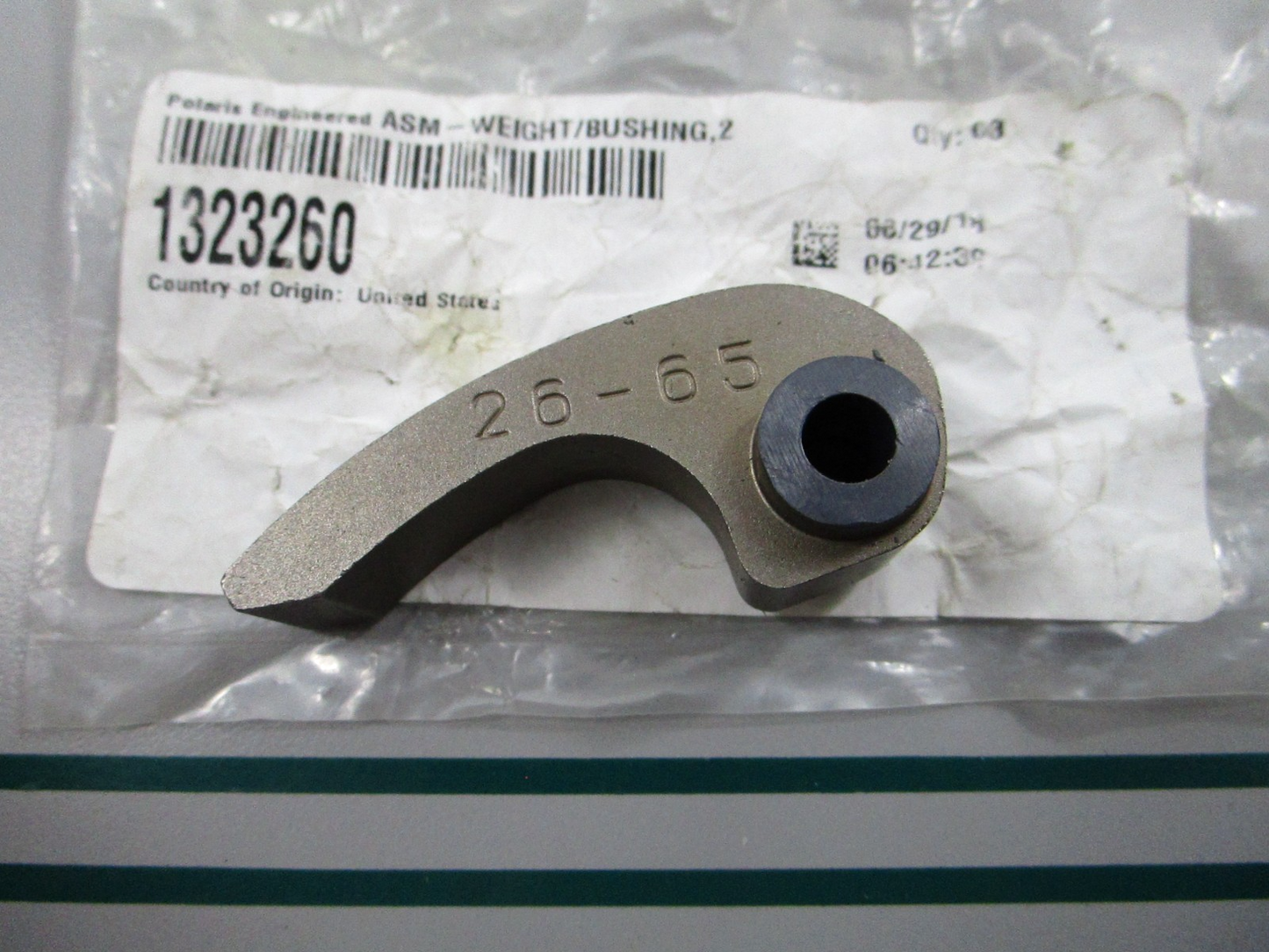 NEW OEM 1323260 Polaris Primary Clutch Weight 0810
