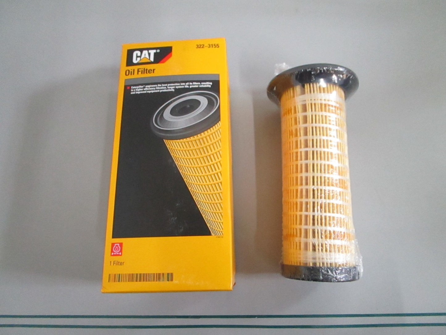 CAT NEW OEM Engine Oil Filter Element 322-3155 Excavator 312-330 NOS Part 0820
