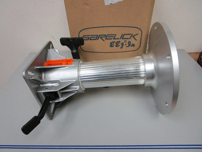 *NEW* 0720 Garelick 12" - 18" Fluted Adjustable Seat Base & Friction Height Lock