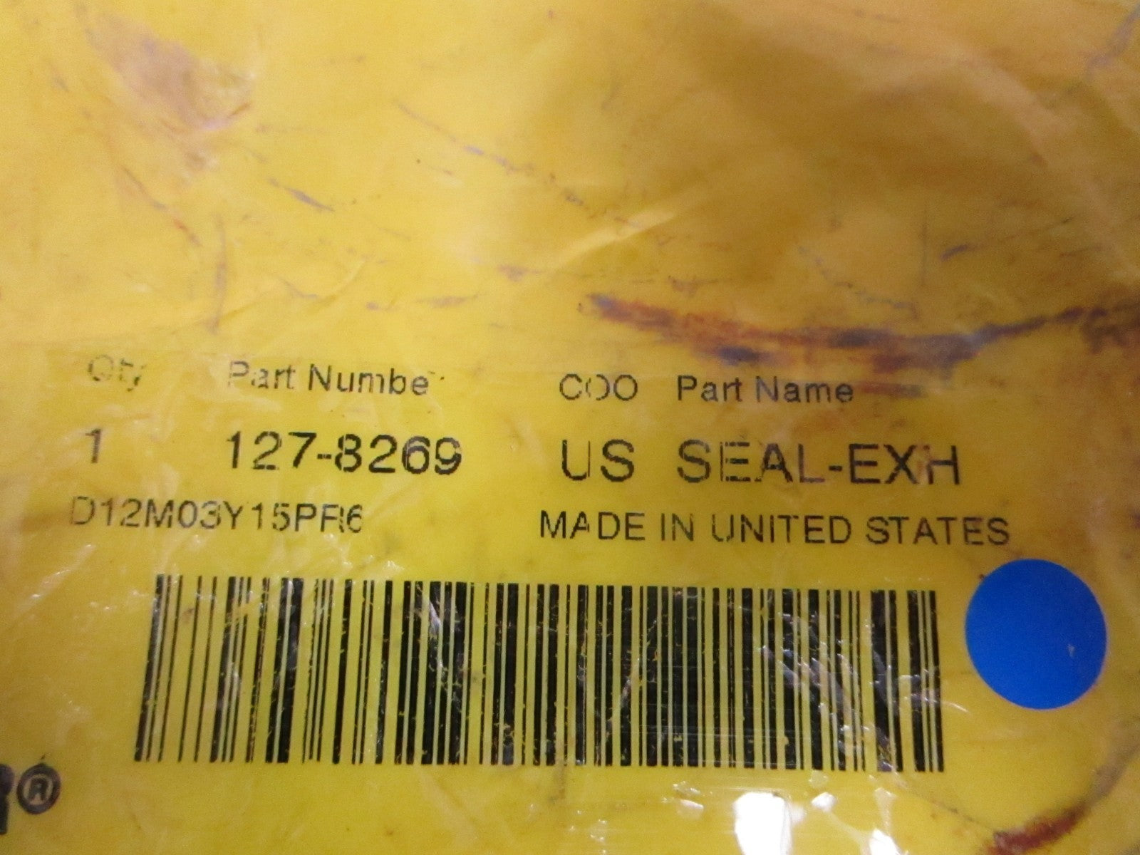 *NEW OEM* 0720 Cat Caterpillar Exhaust Seal 127-8269
