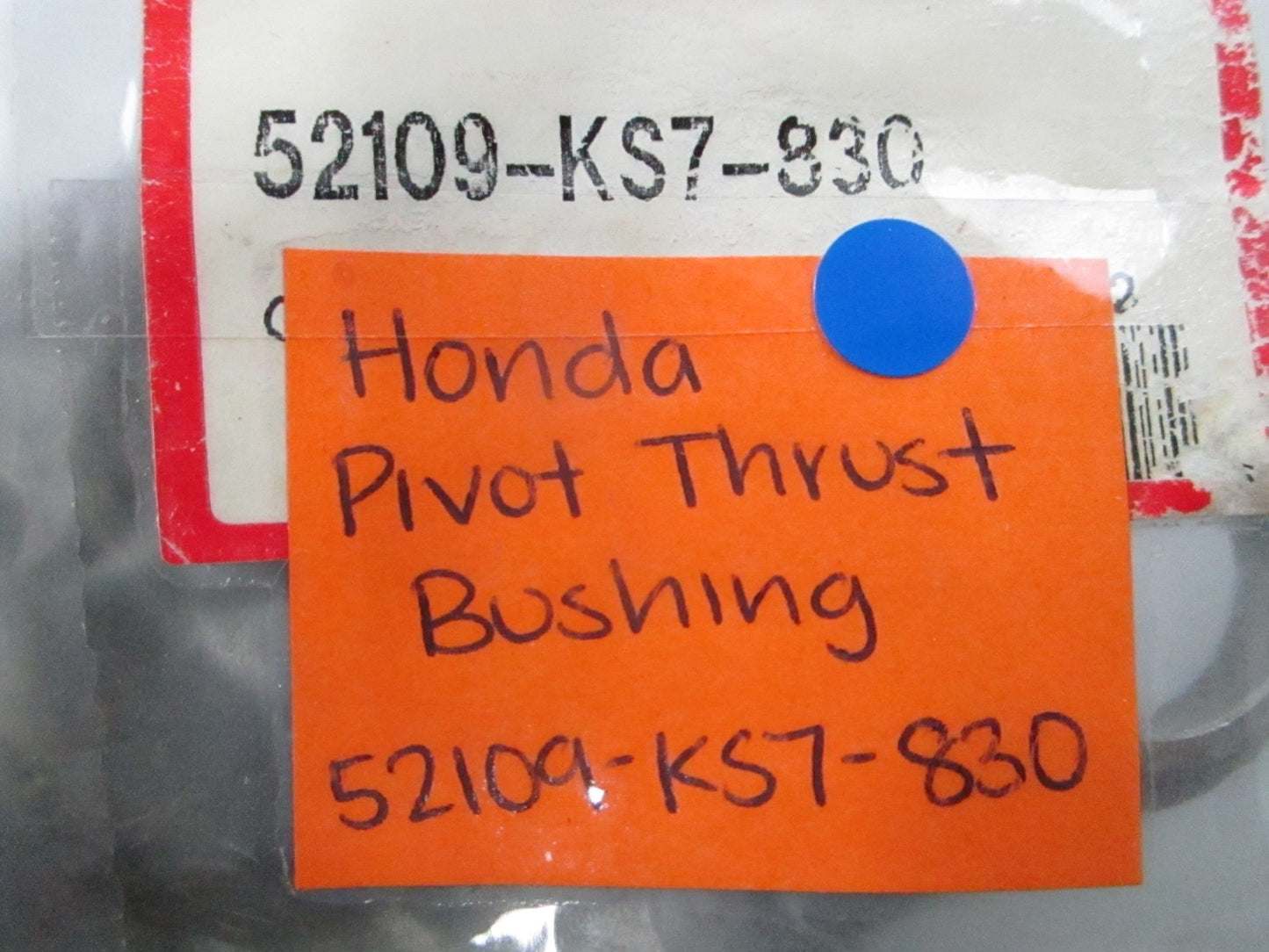 *NEW OEM* 0810 Honda Pivot Thrust Bushing 52109-KS7-830