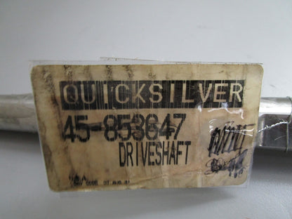 *NEW OEM* 0820 Mercury Quicksilver Drive Shaft 45-853647