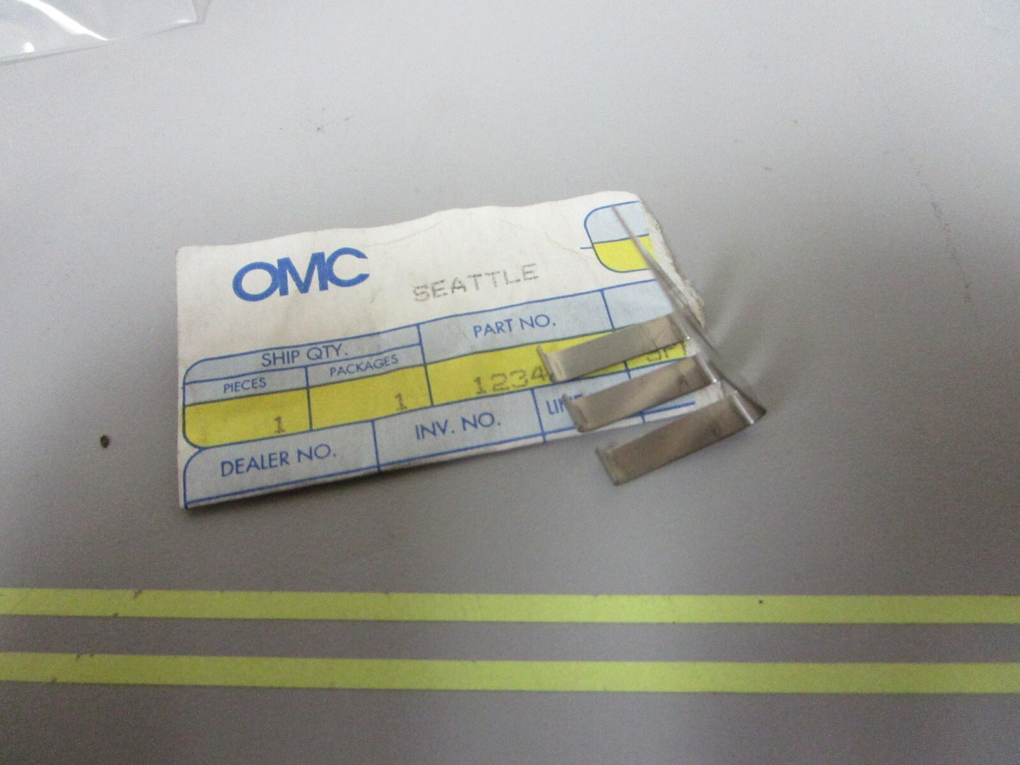 *NEW OEM* 0720 OMC Johnson Evinrude Neutral Lock Spring 123443 0123443