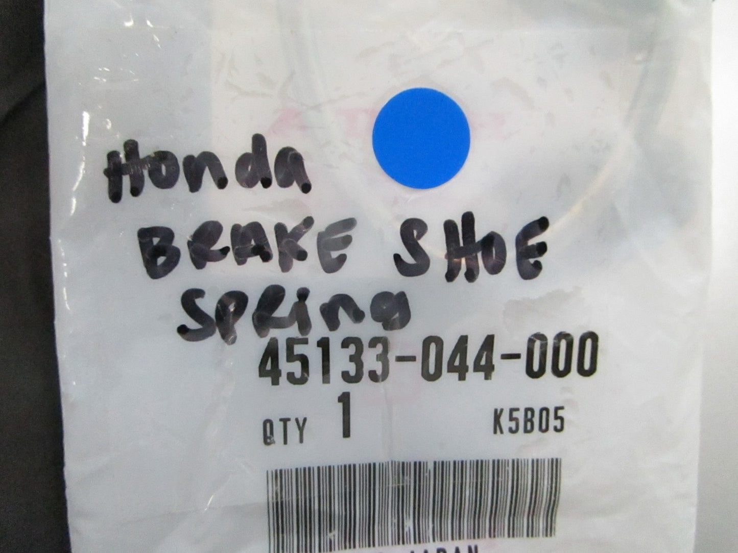 *NEW OEM* 0810 Honda Brake Shoe Spring 45133-044-000