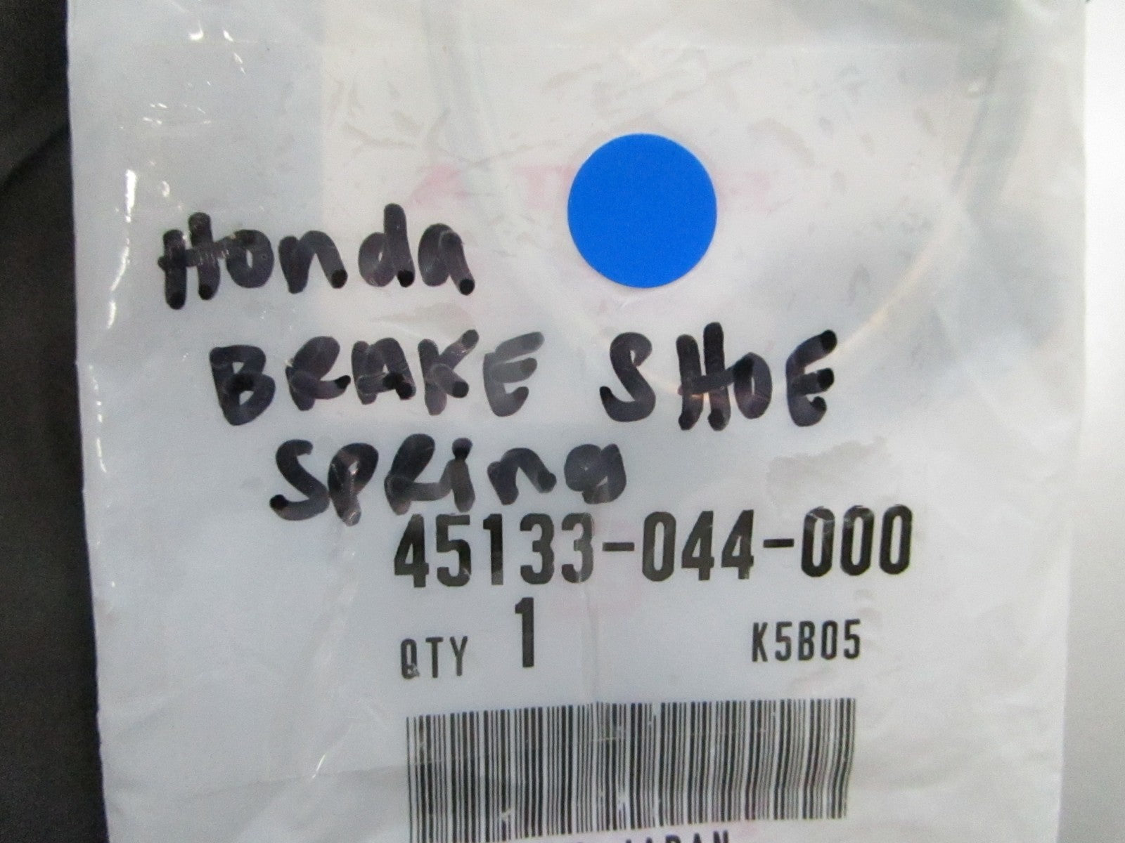 *NEW OEM* 0810 Honda Brake Shoe Spring 45133-044-000