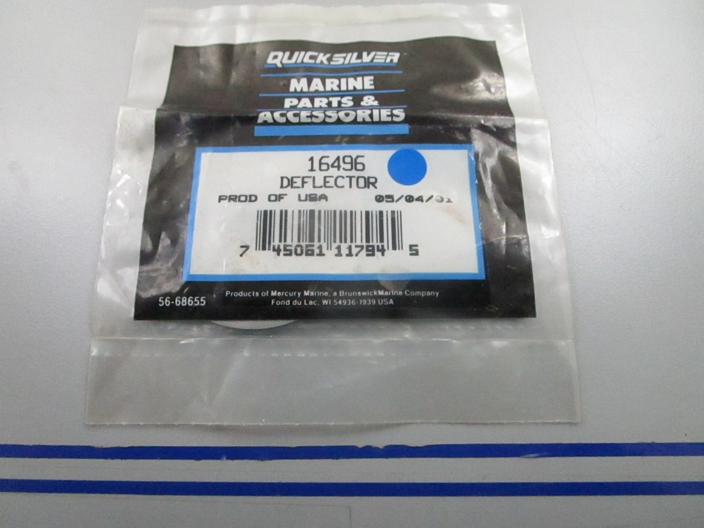 *NEW OEM* 0810 Mercury Quicksilver Deflector 16496
