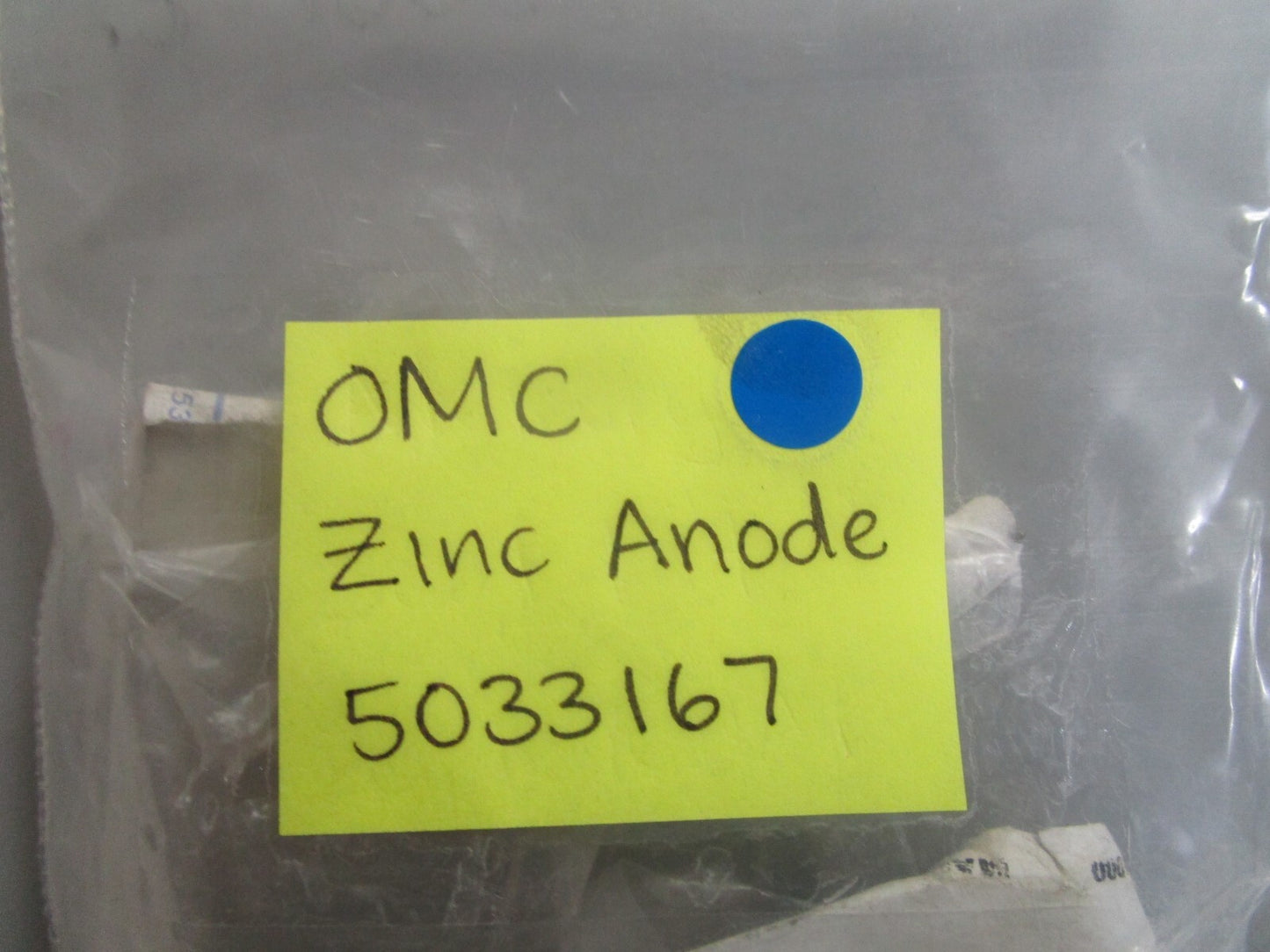 *NEW OEM* 0810 OMC Johnson Evinrude Zinc Anode 5033167